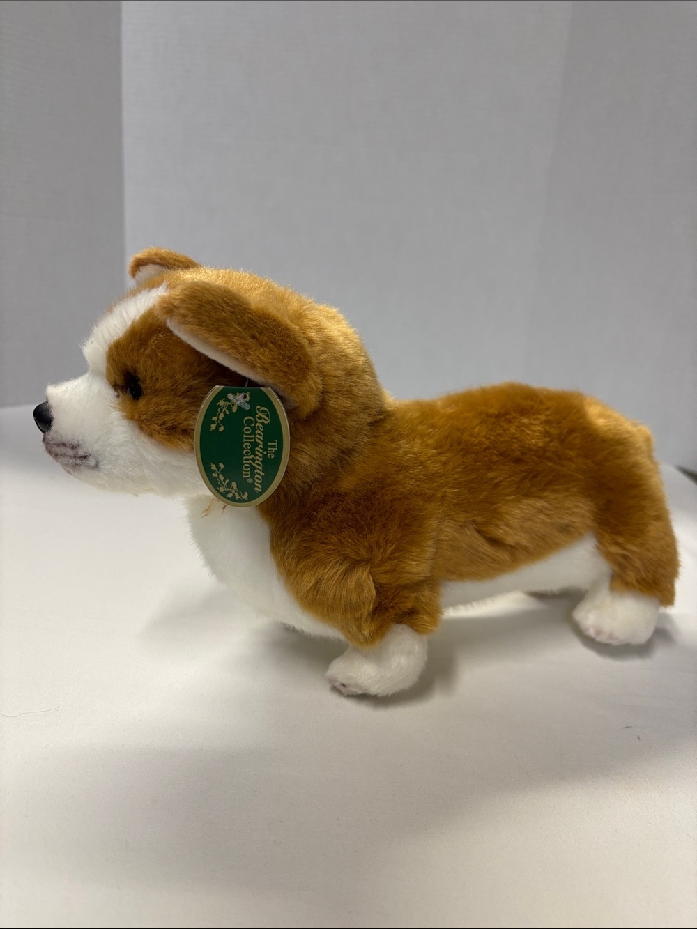 Adorable Corgi Plush Toy - Brown & White